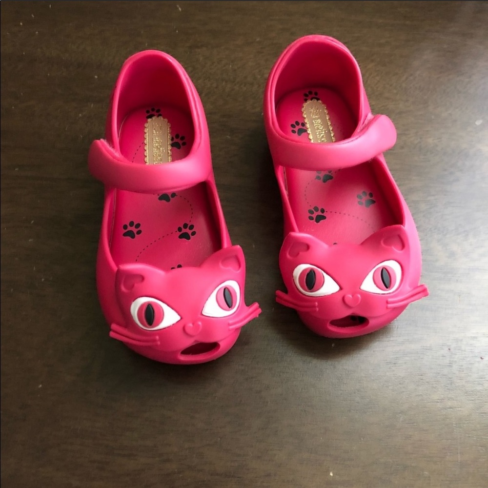 Mini Melissa shoes for toddler girls.